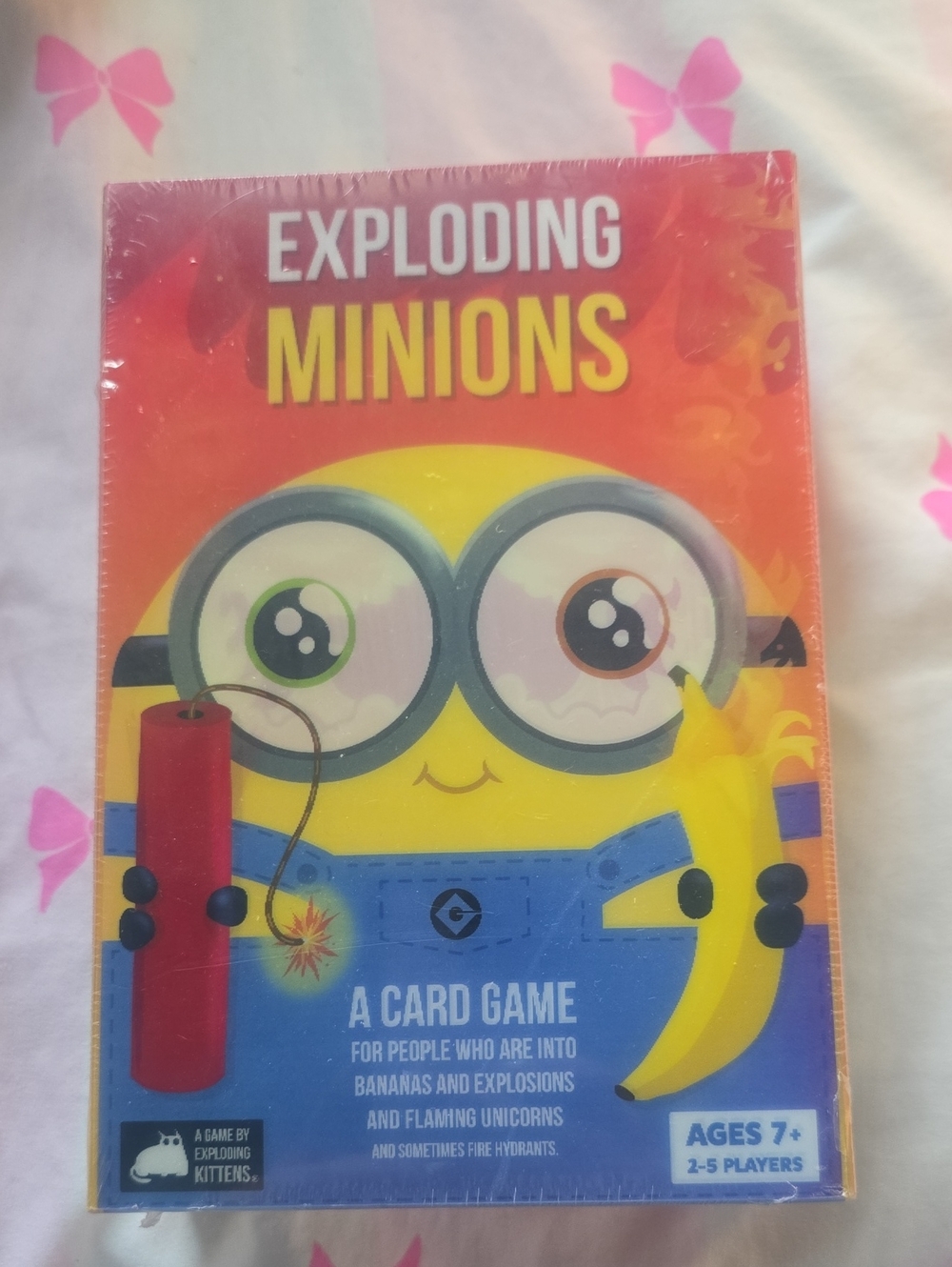 Exploding Minions card game by Exploding Kittens - Unopen\ Sealed
